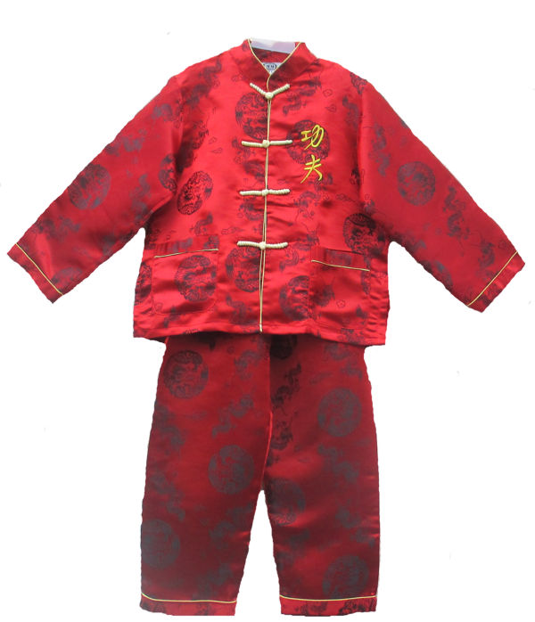 Garçons Enfants Oriental Japonais Chinois Kimono Style Pyjama 2-3 To 12-13 ans 