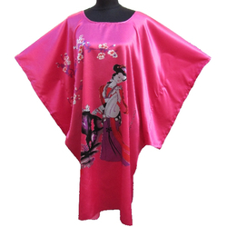 Kimono Robe Grand Taille Fushia 
