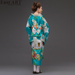 Robe Kimono Bleu