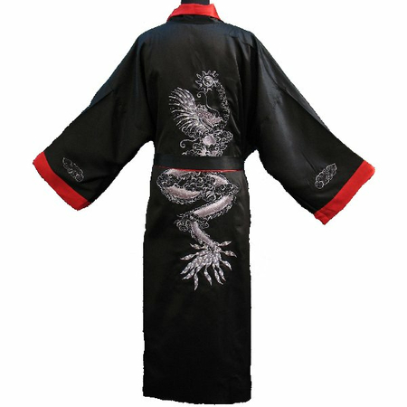 Kimono Bordee Reversible Dragon Bordee Motif