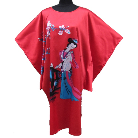 Kimono Robe Court Bleu Pour Sable Mer