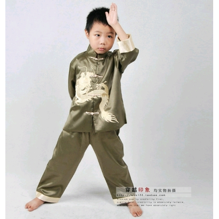 Pyjama Asiatique Enfant Bonheur Dragon